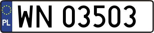 WN03503