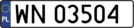 WN03504
