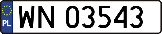 WN03543