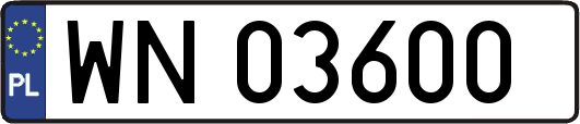 WN03600