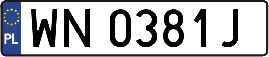 WN0381J