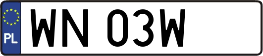 WN03W