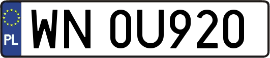 WN0U920