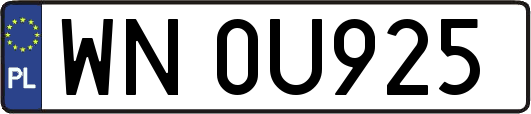 WN0U925