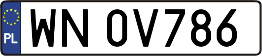 WN0V786