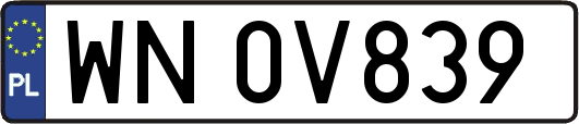 WN0V839