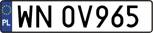 WN0V965