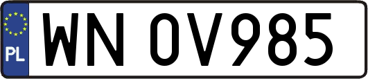 WN0V985