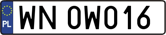 WN0W016