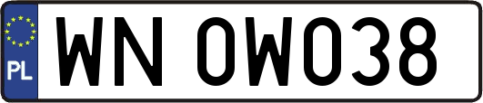 WN0W038