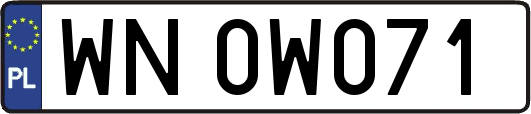 WN0W071