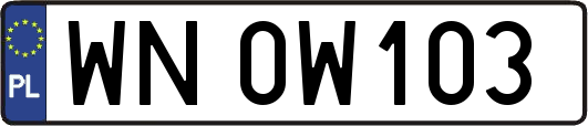 WN0W103
