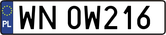 WN0W216