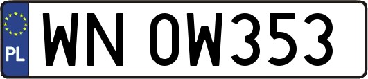 WN0W353