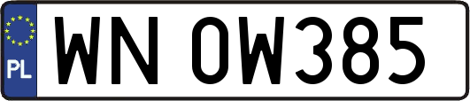 WN0W385