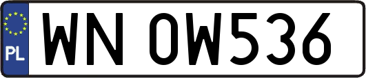 WN0W536