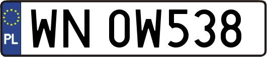 WN0W538