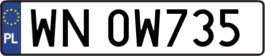 WN0W735