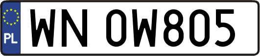 WN0W805