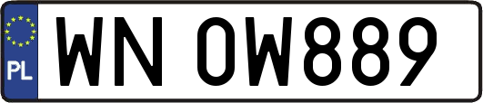 WN0W889