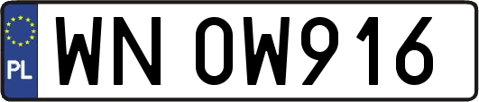 WN0W916