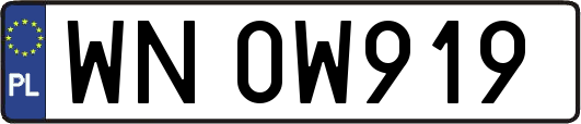 WN0W919