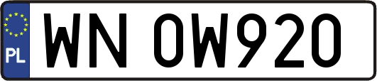 WN0W920