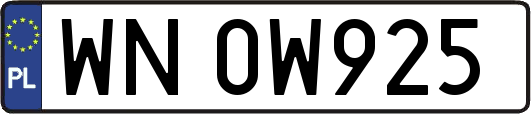 WN0W925