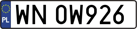 WN0W926