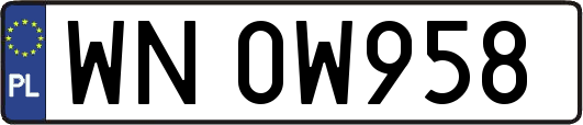 WN0W958