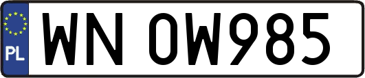 WN0W985