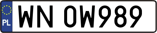 WN0W989