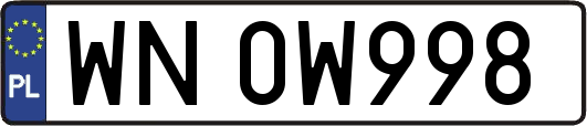 WN0W998