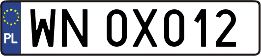 WN0X012