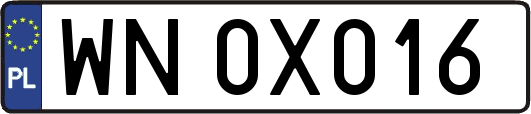 WN0X016