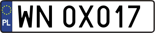 WN0X017