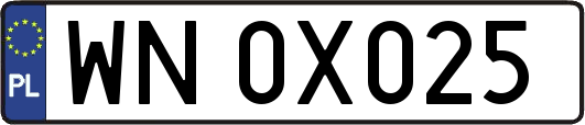 WN0X025