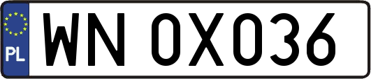 WN0X036