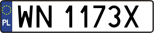WN1173X