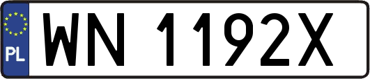 WN1192X