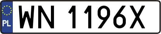 WN1196X