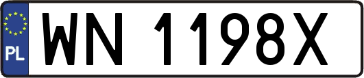 WN1198X