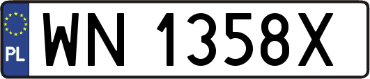 WN1358X