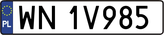 WN1V985