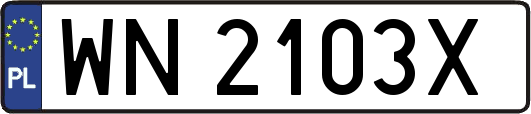 WN2103X