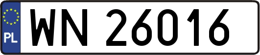 WN26016