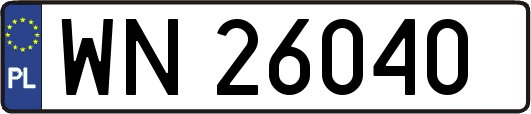 WN26040