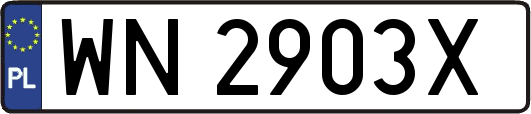 WN2903X