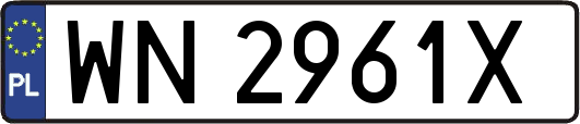 WN2961X