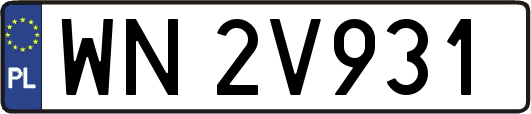 WN2V931